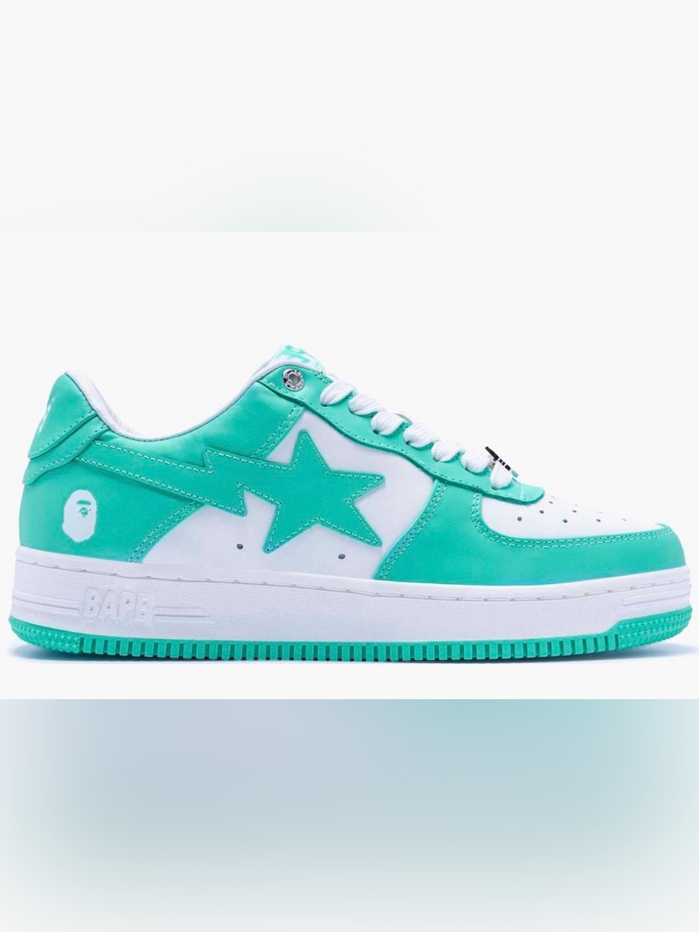 A Bathing Ape Bape Sta White Green (2022) Women/men